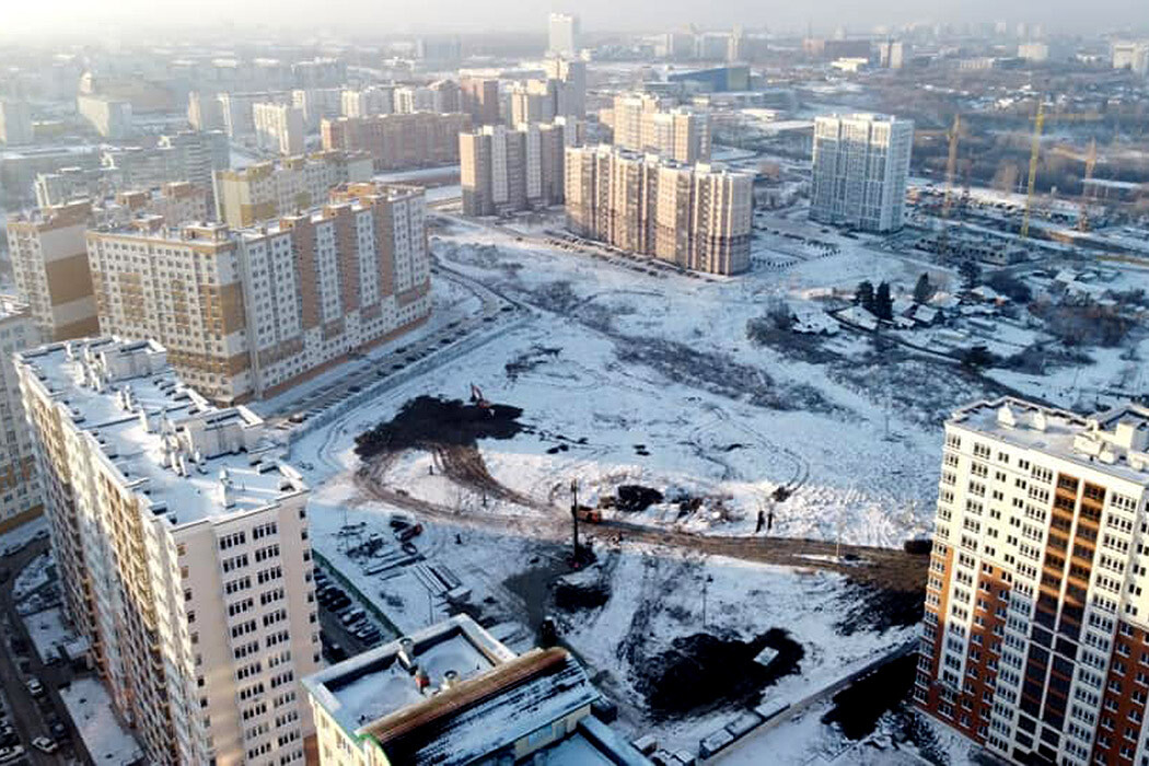 строительство школы на Московском проспекте
