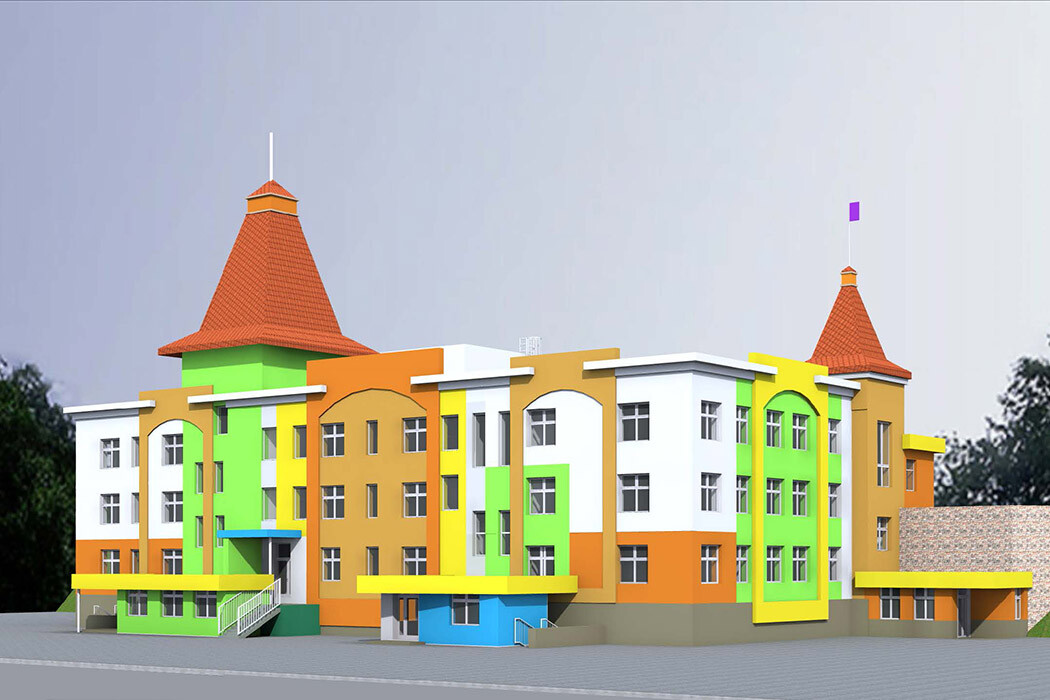 строительство детского сада в Кемерово-Сити