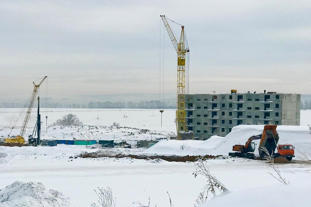 новый жилой комплекс в Новокузнецке