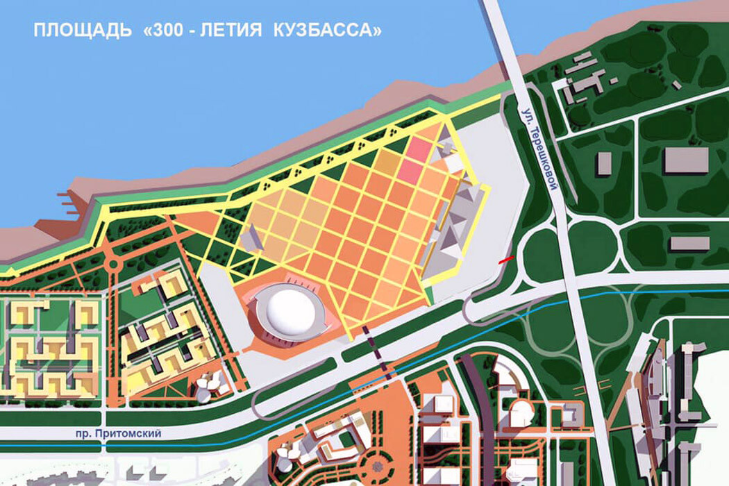 площадь 300-летия Кузбасса