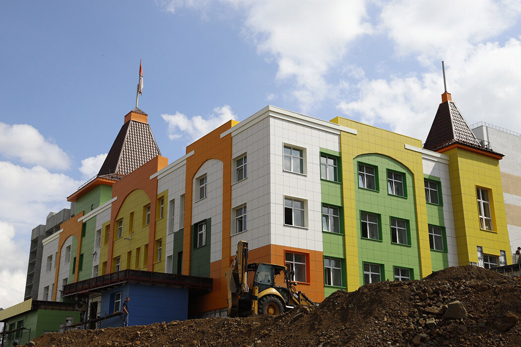 строительство детского сада в ЖК Кемерово-Сити