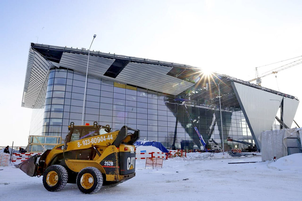 новый терминал аэропорта Кемерово
